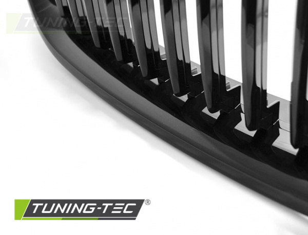 Upgrade Sportgrill Nieren für BMW 5er F10/F11 Limousine/Touring 10-16 Hochglanz schwarz
